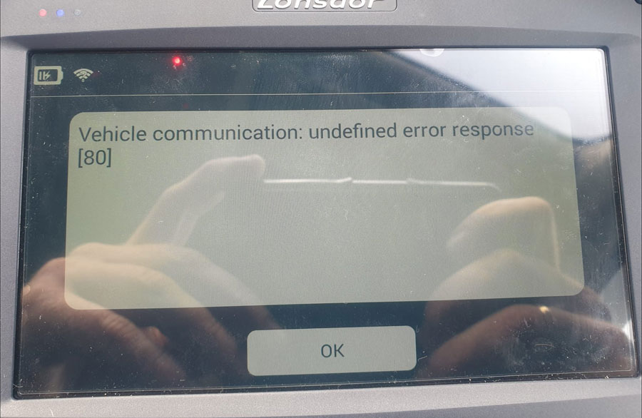 lonsdor k518ise Audi a4 2009 bcm2 undefine error