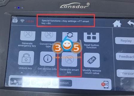 lonsdor k518ise Rav4 hybrid 2017 add key 2