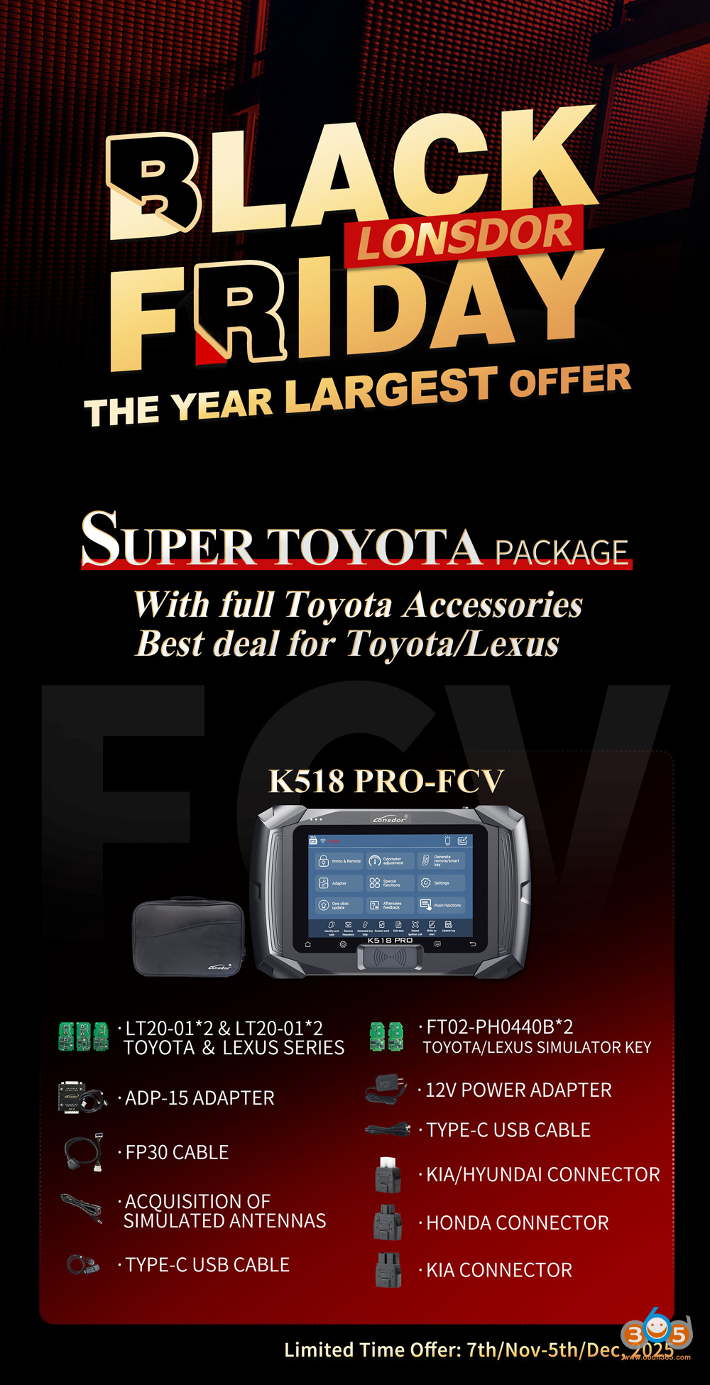 Londsor-K518-Pro-FCV-Black-Friday-sale Londsor-K518-Pro-FCV-Black-Friday-sale