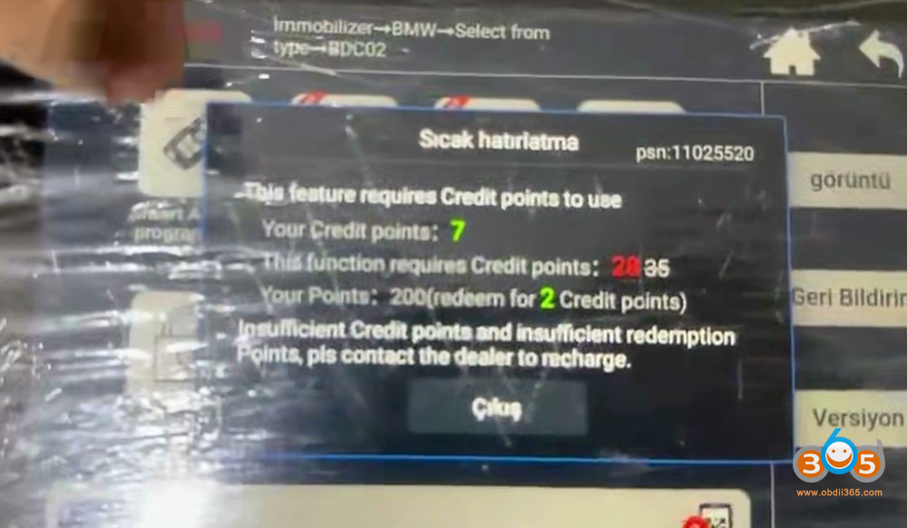 londsor-k518-bmw-bdc2-bdc3-credit-insuffient-2 londsor-k518-bmw-bdc2-bdc3-credit-insuffient-2