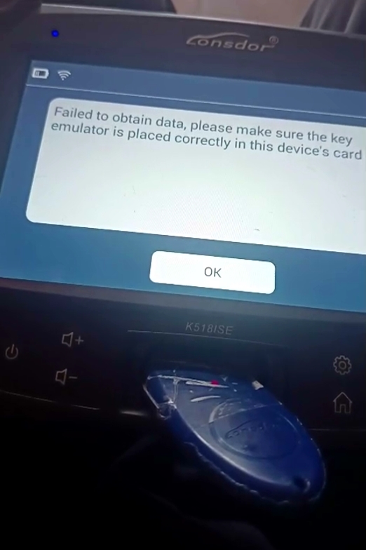 lonsdor LKE emulator boot error 2 lonsdor LKE emulator boot error 2