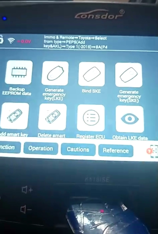 lonsdor LKE emulator boot error 5 lonsdor LKE emulator boot error 5