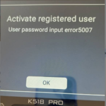 lonsdor k518 pro user password input error 1